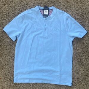Short sleeve Henley new